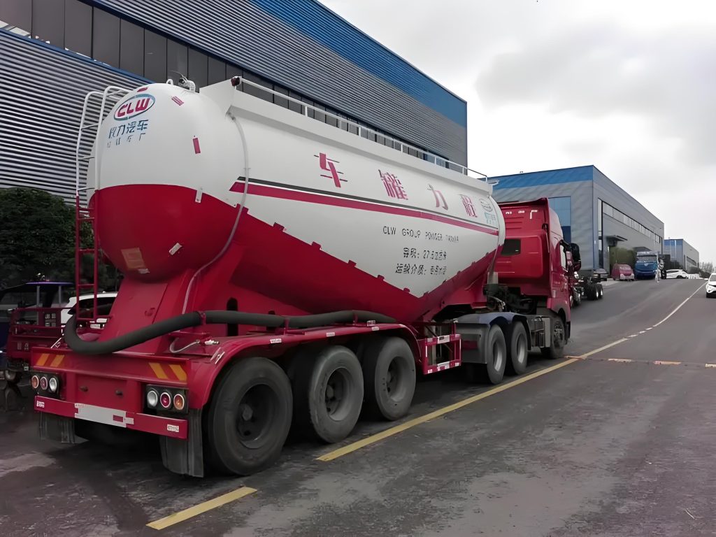 3 axle cement bulker trailer