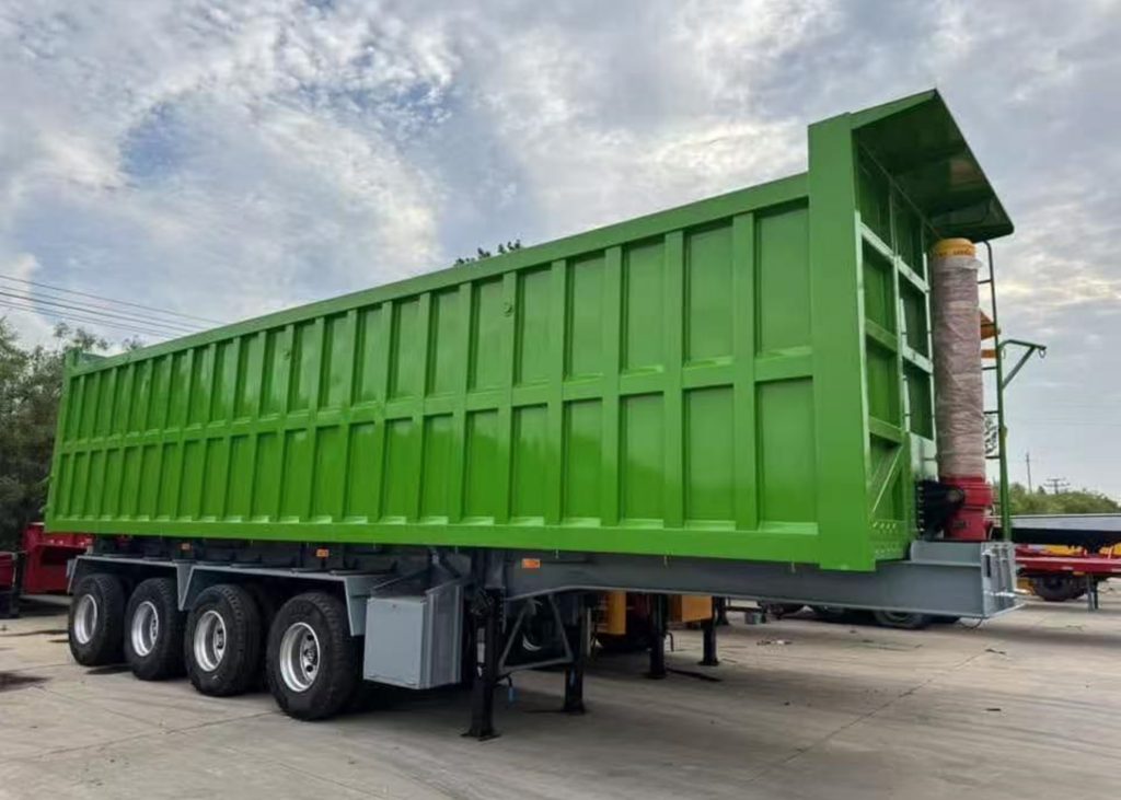 40 ton dump semi trailer