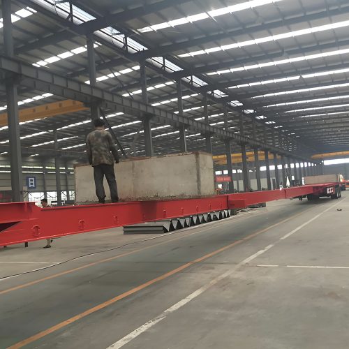 extendable flatbed trailer