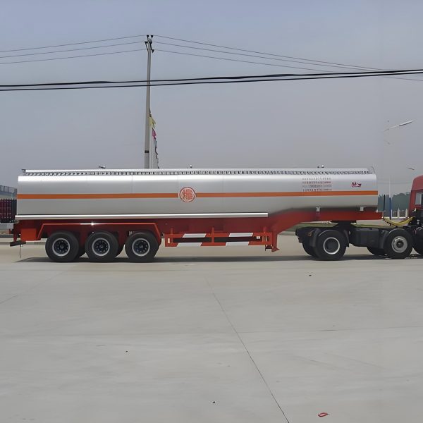 3 axle fuel tanker trailer for diesel and gasoline transport