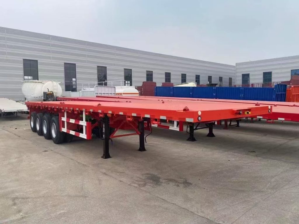 4 axle flatbed trailer 4 axle flatbed trailer