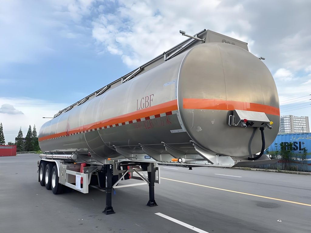 aluminum tanker semi trailer for sale