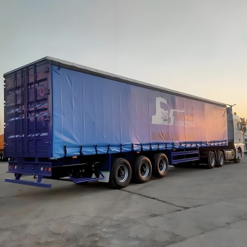 Curtain Side Semi Trailer