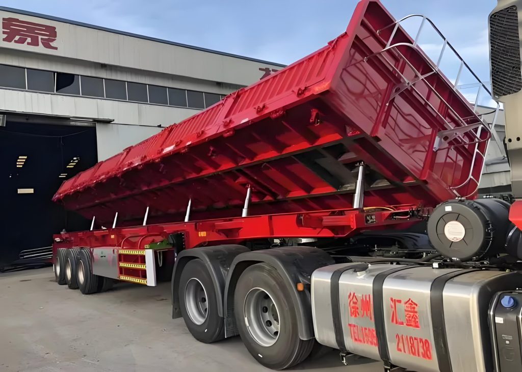 side dump trailer price
