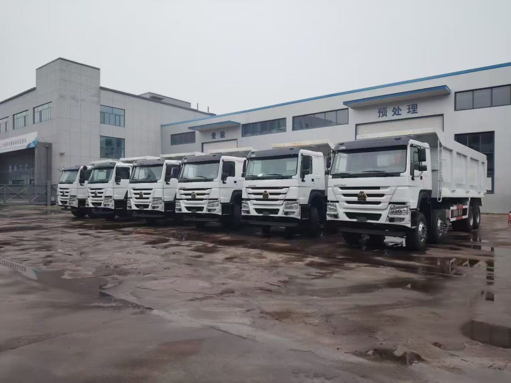 used howo 6x4 dump trucks