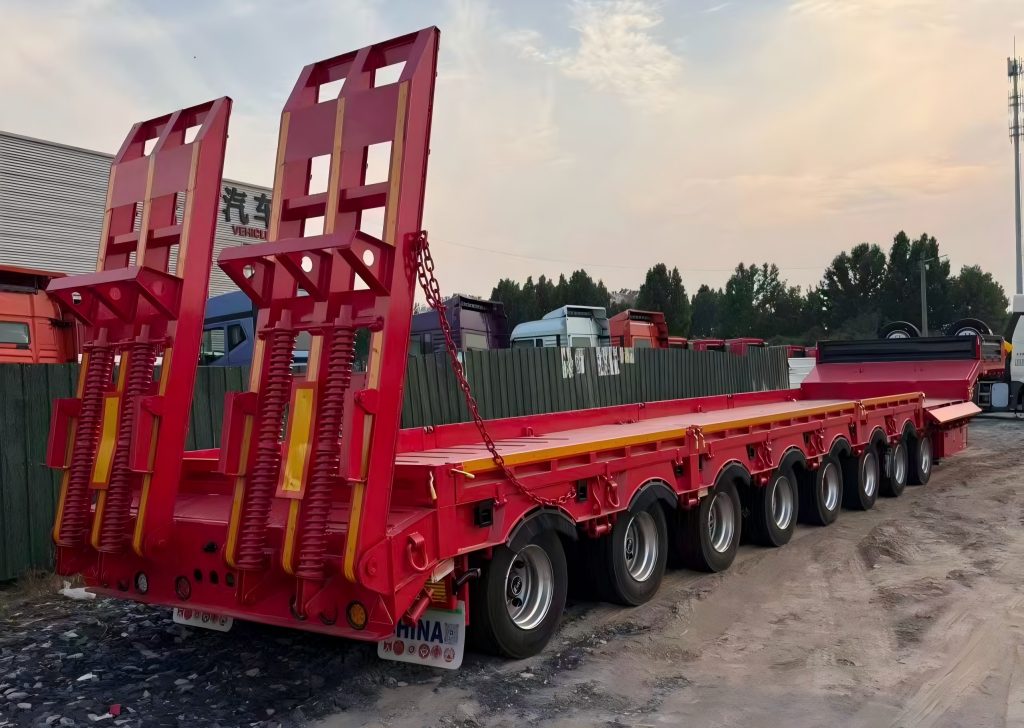 150 Ton Lowbed Semi Trailer