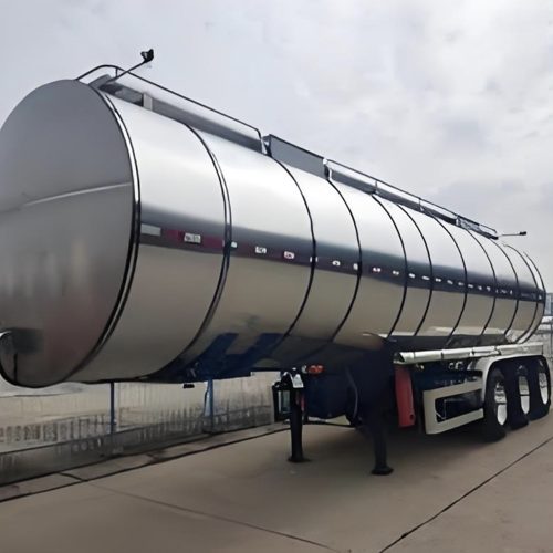 chemical tank semi trailer