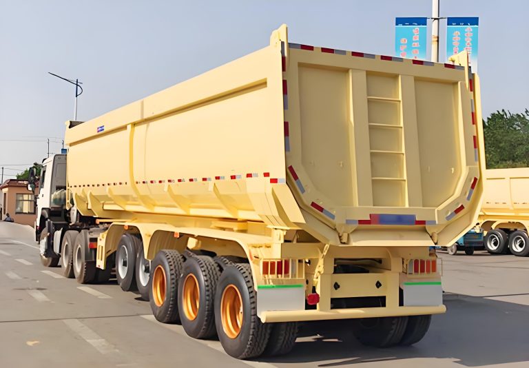 dump semi trailer