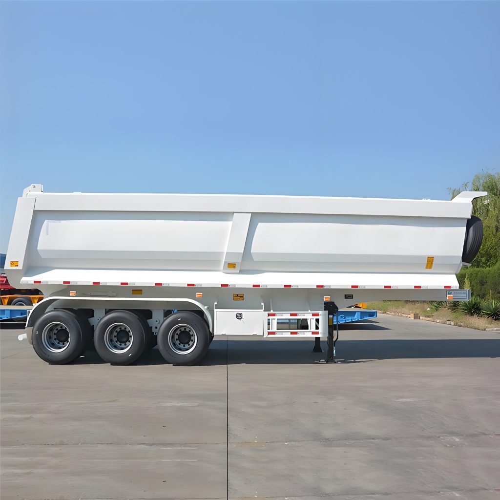 end dump semi trailer