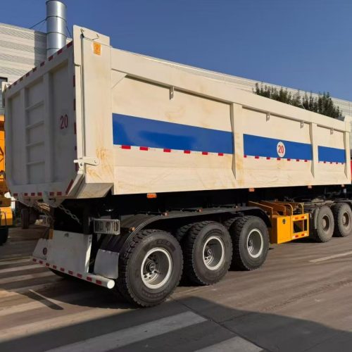 end dump semi trailer for sale