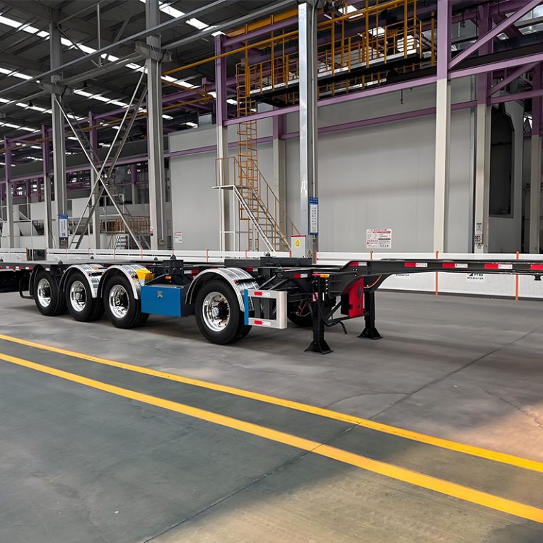 shipping container chassis trailer
