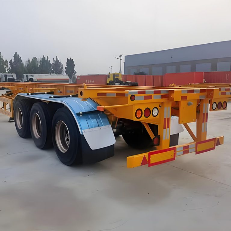skeleton semi trailer