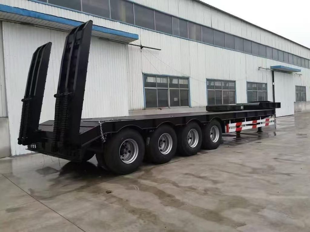 100 ton lowboy trailer
