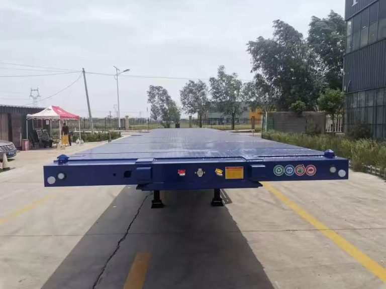 3 Axle Flatbed Trailer for Sale in Tanzania