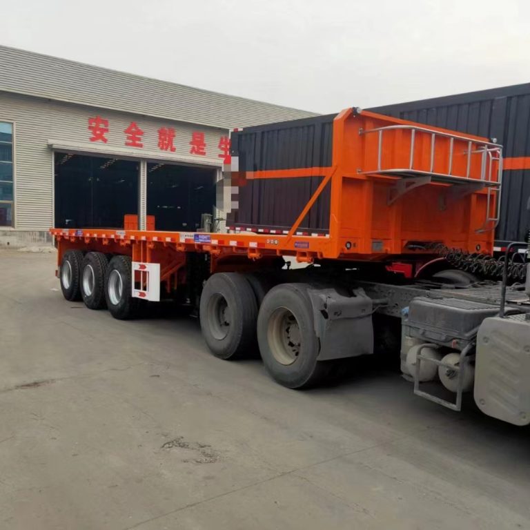 40ft flatbed container trailer