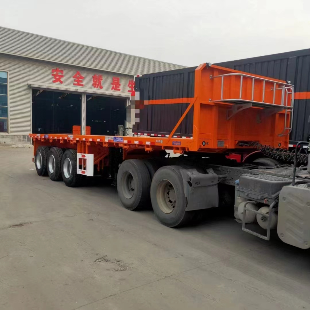 40ft flatbed container trailer