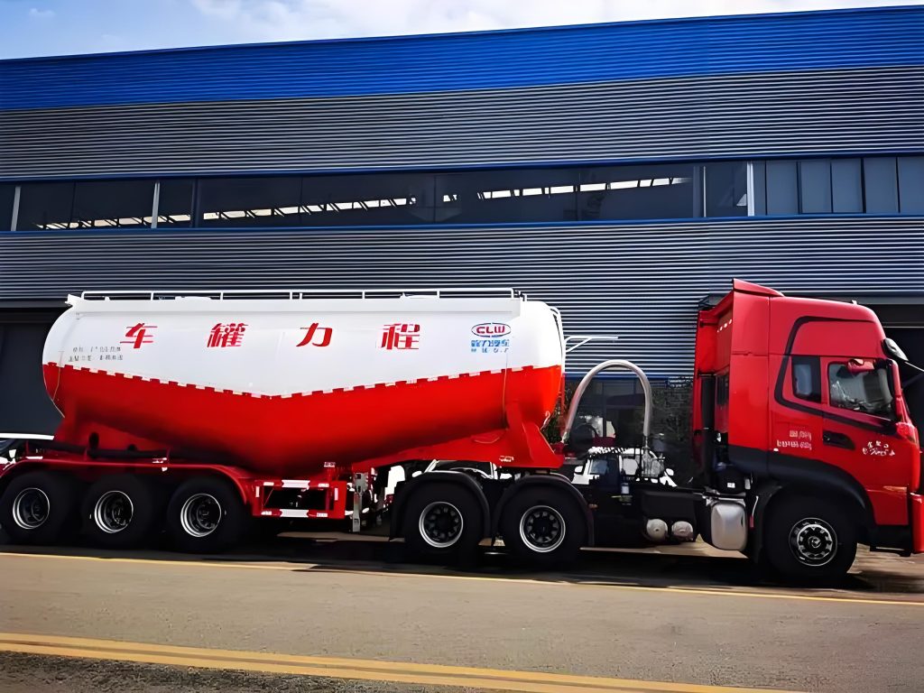 cement tanker semi trailer