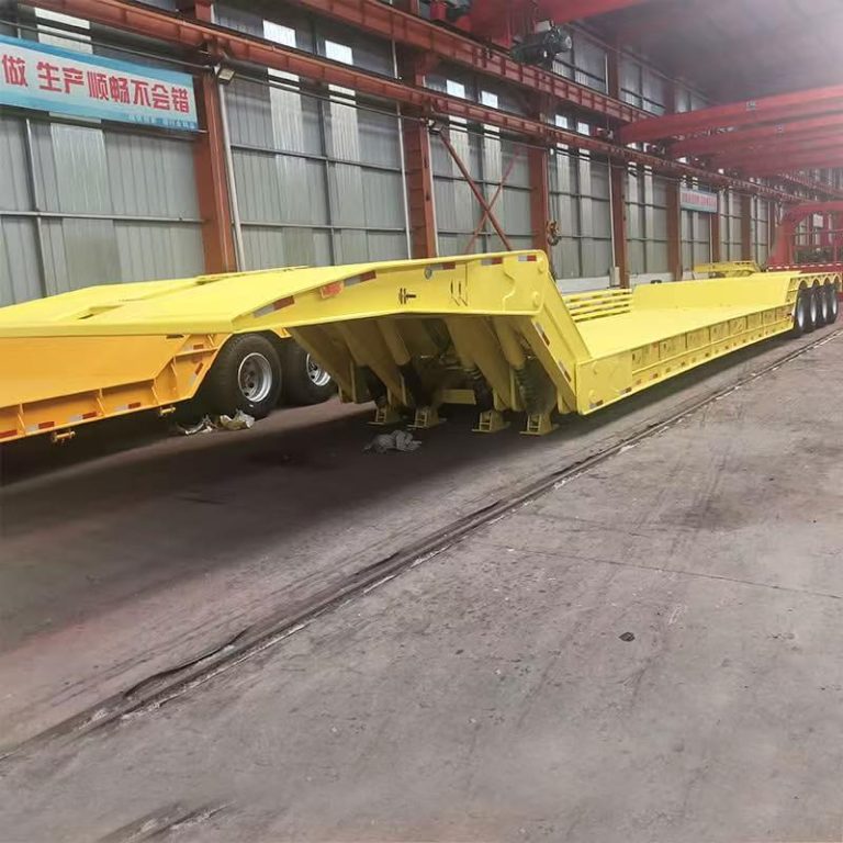 extendable lowboy trailer