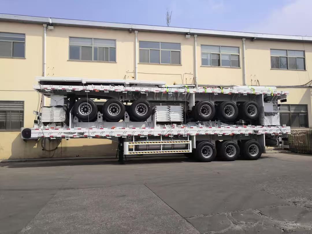 flatbed truck trailer