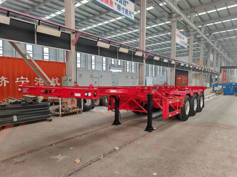 shipping container trailer