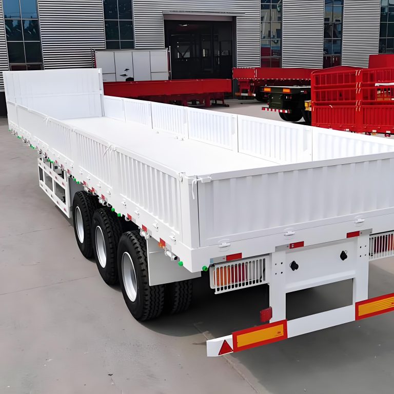 sidewall cargo semi trailer