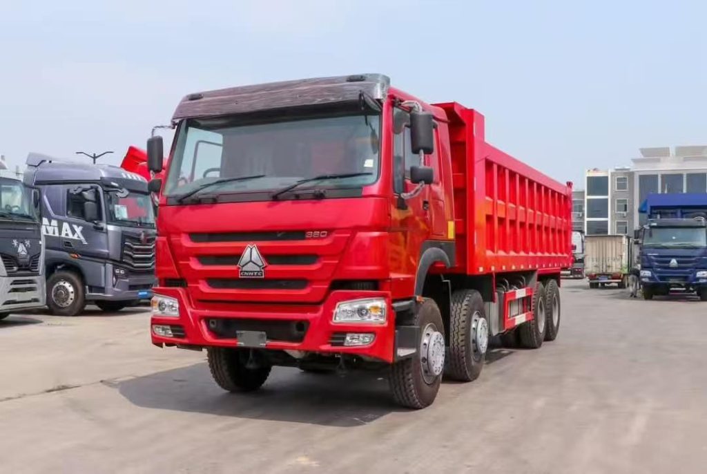 used 6x4 howo dump trucks