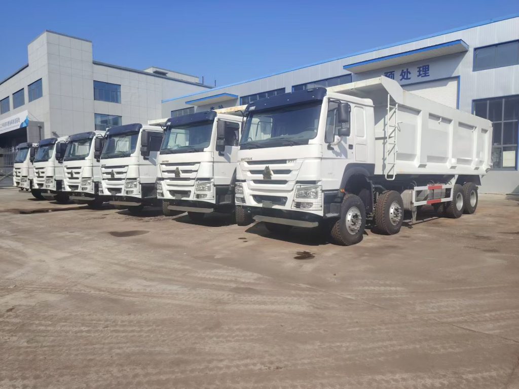 used HOWO dump truck in Zambia