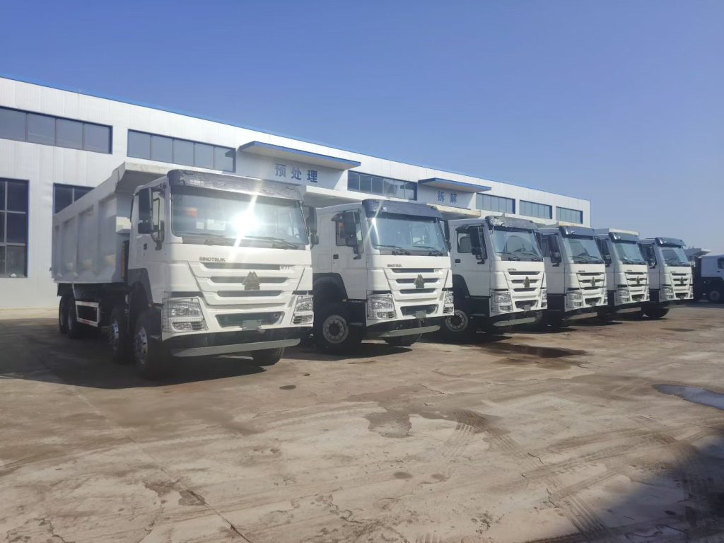 HOWO 371HP dump truck Zimbabwe used HOWO dump truck in Zimbabwe