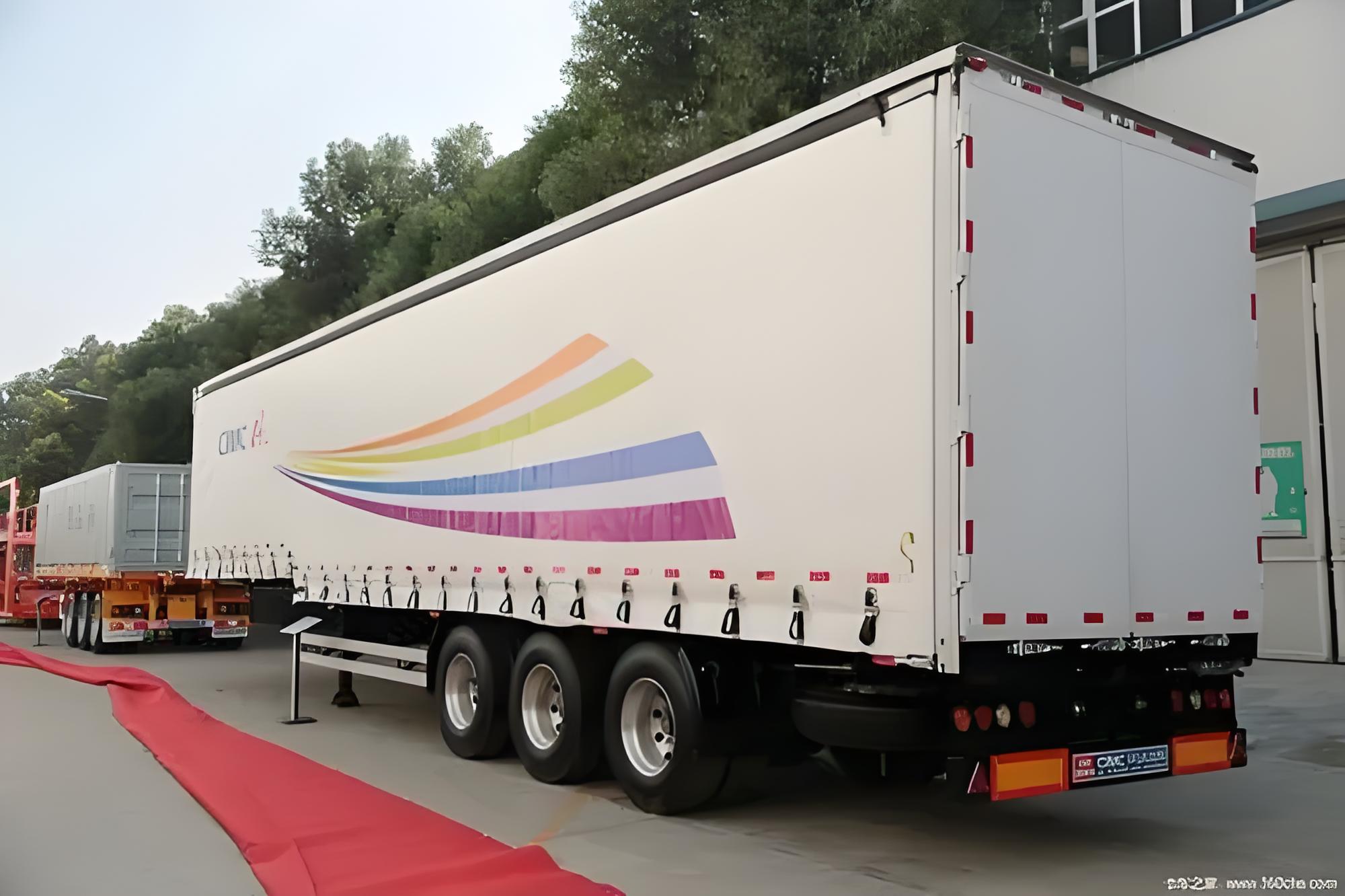 3 Axle Curtain Side Trailer
