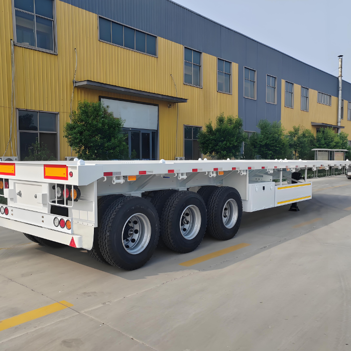 flat bed semi trailer