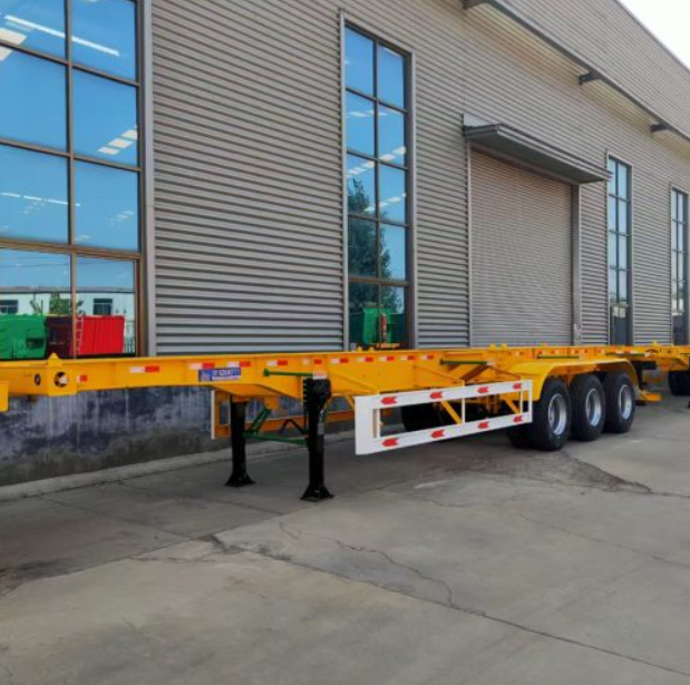 3 axle Container Chassis