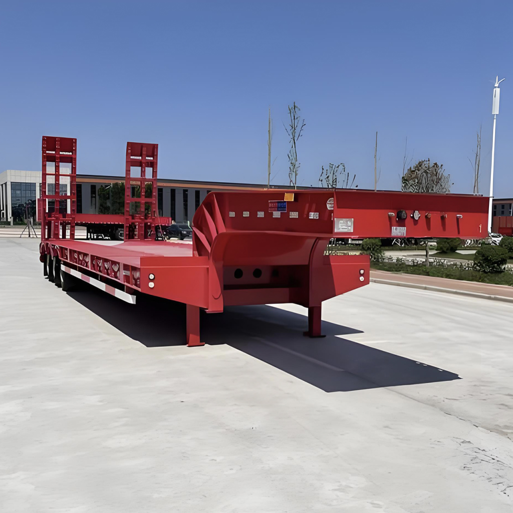Tri Axle lowboy trailer