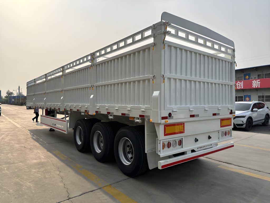 60 ton fence semi trailer