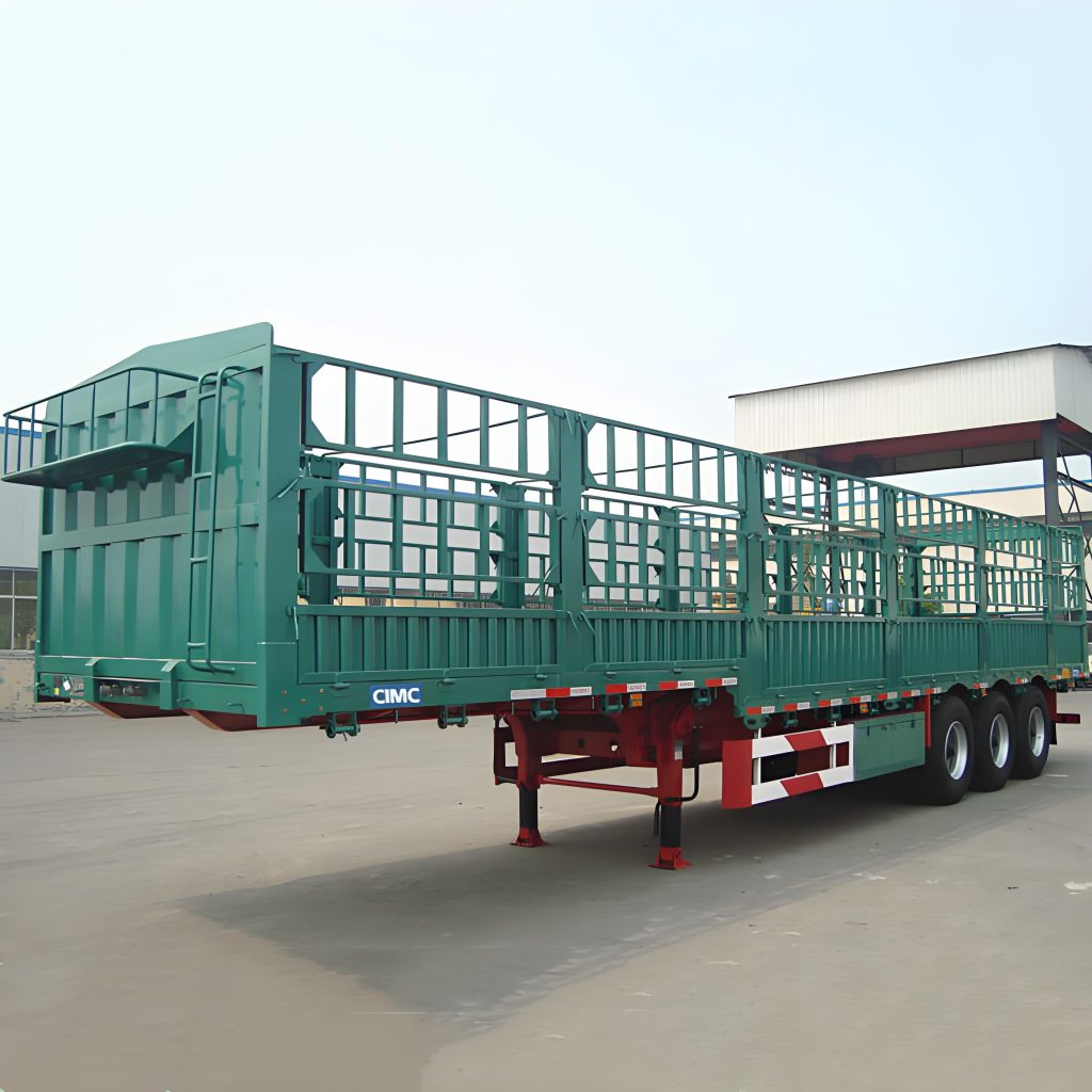 Fence semi trailer