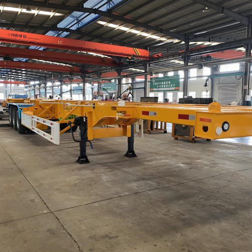 B Train Container Chassis