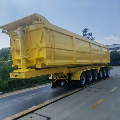 100t dump semi trailer