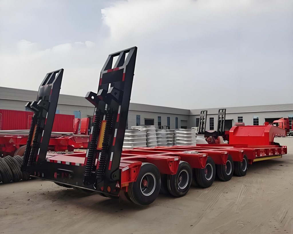 5 Line 10 Axle Lowboy Trailer