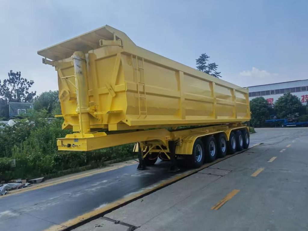6 alxe dump semi trailer