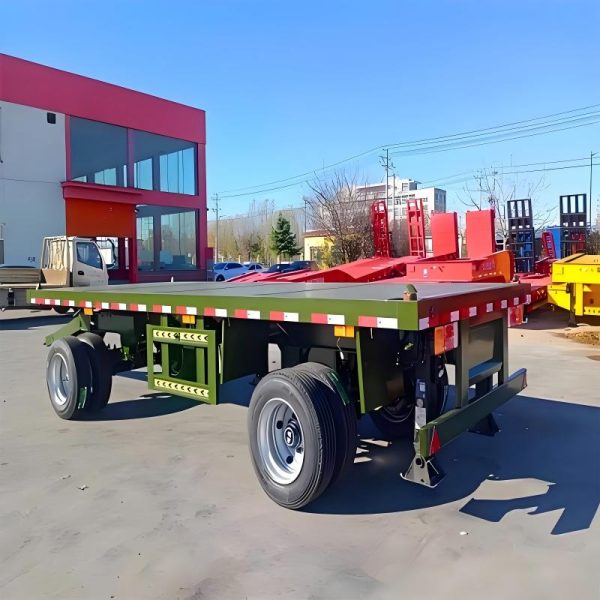 Flatbed Drawbar Full Trailer