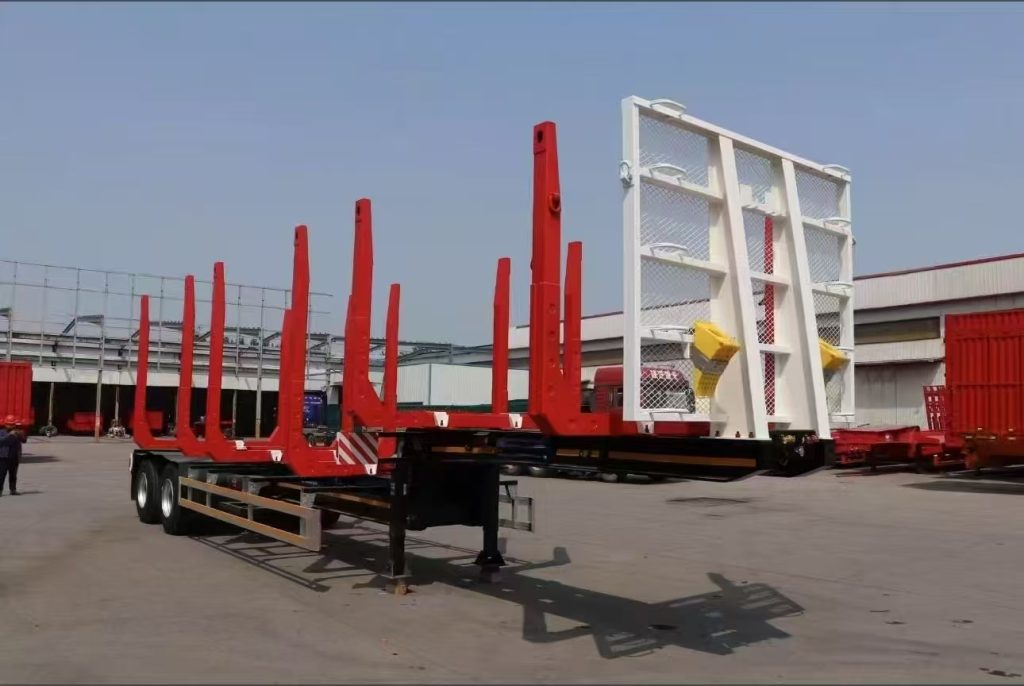 Wood Transport Semi Trailer