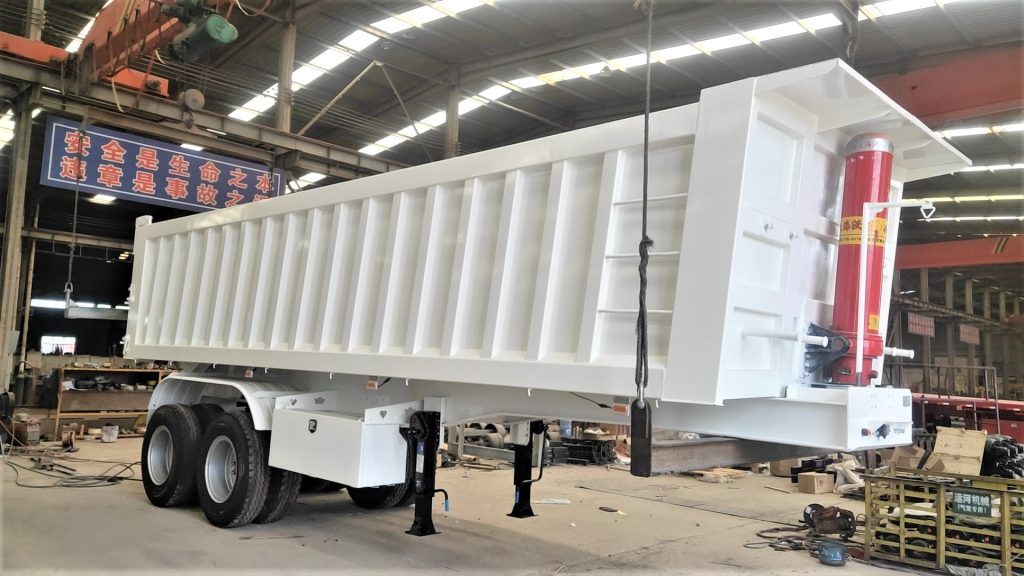 tandem axle dump trailer for sale
