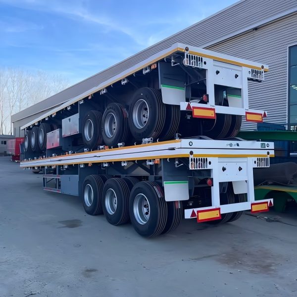 12 Wheel Flatbed Trailer