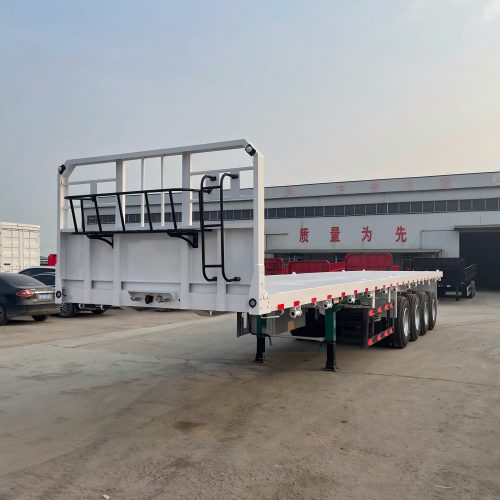16 Wheel Flatbed Trailer